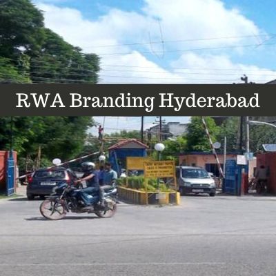 RWA Advertising options in MLA Colony Hyderabad, Society Gate Ad company in Hyderabad